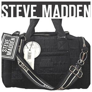 Steve Madden BNalani Logo Quilted Weekender Travel Bag